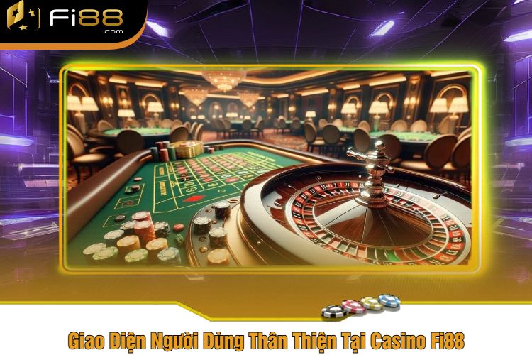 Giao Diện Người Dùng Thân Thiện Tại Casino Fi88