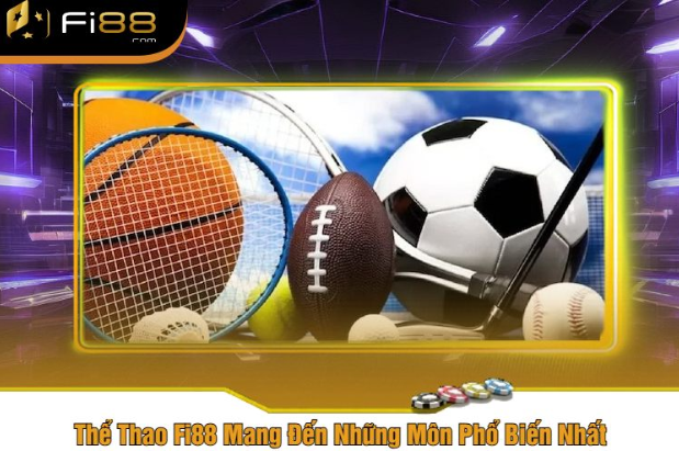 Thể Thao Fi88 Mang Đến Những Môn Phổ Biến Nhất